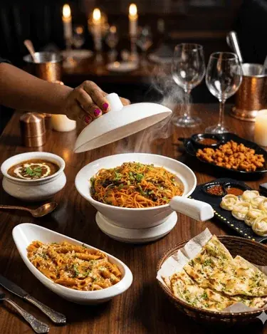 Indian cuisine at Skyline